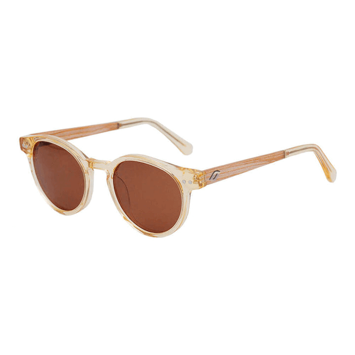 Ganges - Unisex Wood and Bio Acetate Sunglasses