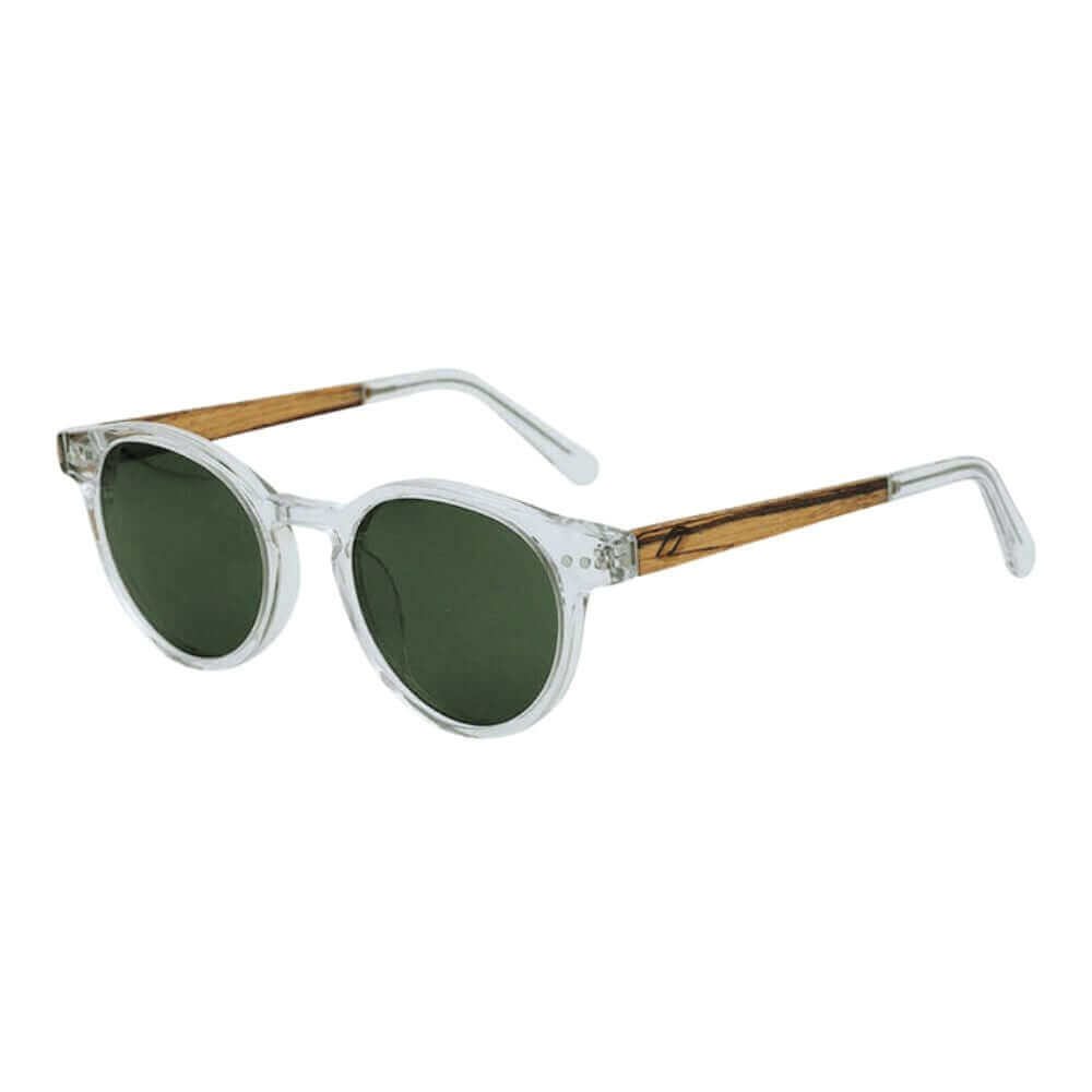 Ganges - Unisex Wood and Bio Acetate Sunglasses